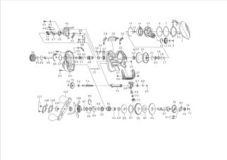 ダイワ】18-19ジリオン TW HD［ZILLION］純正パーツリスト - リール