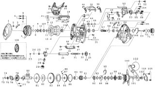 ダイワ】18キャタリナ IC［CATALINA］純正パーツリスト - リール
