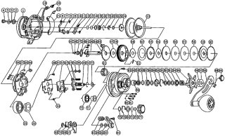 ダイワ】15ソルティガ［SALTIGA］純正パーツリスト - リール