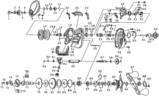 ダイワ】16スパルタン RT TW［SPARTAN］純正パーツリスト - リール