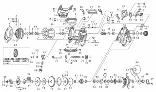 ダイワ】18スパルタン MX IC［SPARTAN］純正パーツリスト - リール