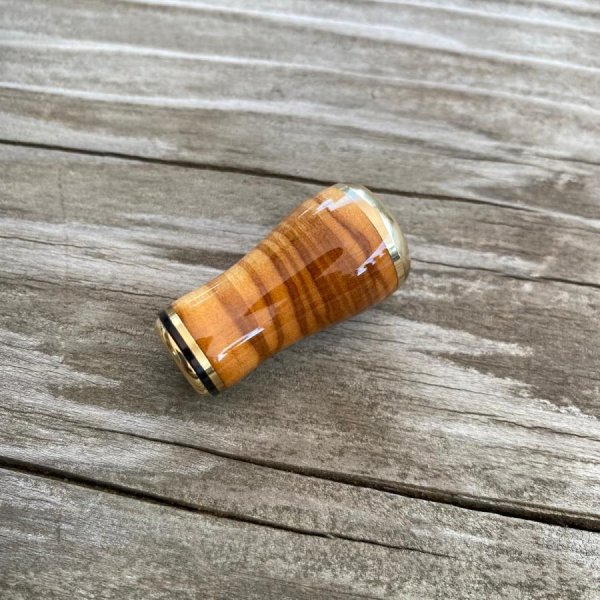 画像5: 【FHF】ウッド ハンドルノブ 丸形 ウォールナット F-03 (5)