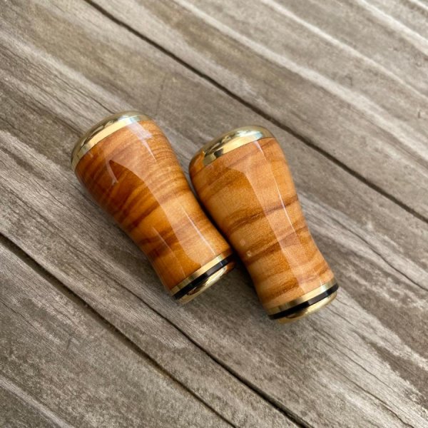 画像10: 【FHF】ウッド ハンドルノブ 丸形 ウォールナット F-03 (10)