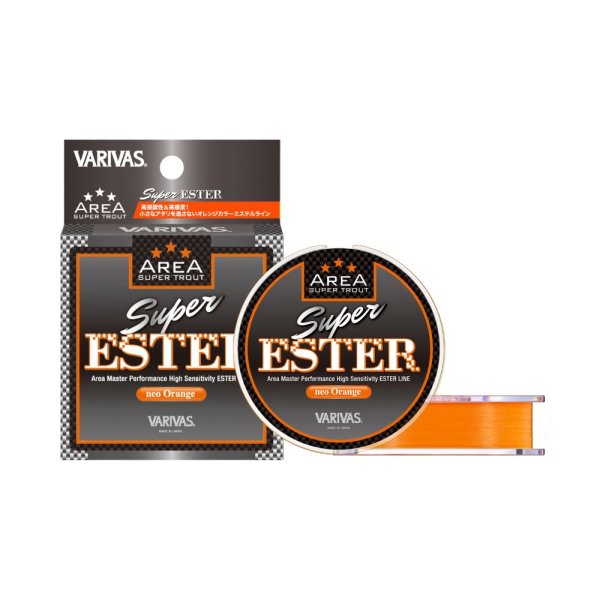 画像1: 【VARIVAS/バリバス】スーパートラウトエリア スーパーエステル [ネオオレンジ] ★30%OFF★ VA-35 (1)