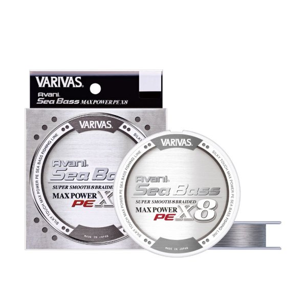 画像1: 【VARIVAS/バリバス】アバニ シーバスPE マックスパワー X8 ステルスグレー ★30%OFF★ VA-19 (1)