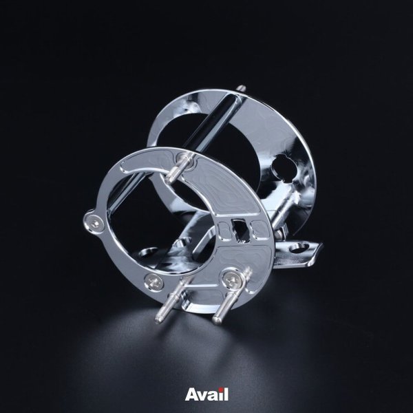 画像6: 【Avail/アベイル】ABU アルミオフセットフレーム MF7.5 アンバサダー2500C/2501C用(マシンカットフット)【AOF-MF75-2500C】【AOF-MF75-2501C】 (6)