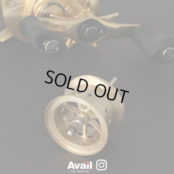 画像4: 【Avail/アベイル】シマノ 21カルカッタコンクエスト 200/201用 マイクロキャストスプール【21CNQ2044R】 (4)