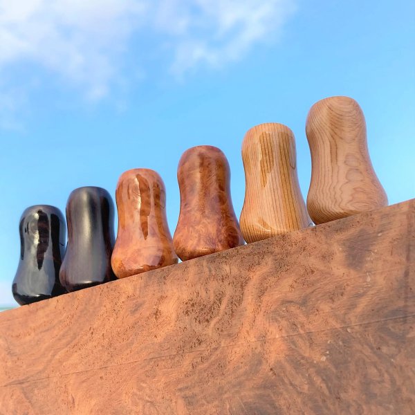 画像5: 【Pletry/プレトリー】厳選天然木 17種類 スモールゴォドノブ【中サイズ送料】 (5)