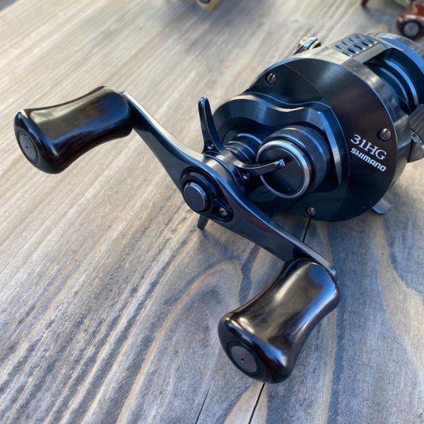 画像4: 【FHF】ウッド ハンドルノブ パドル形2 黒檀 F-23 (4)