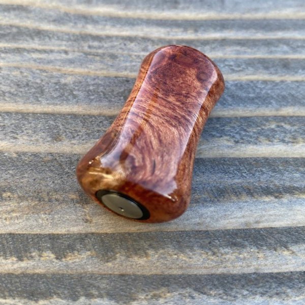 画像15: 【FHF】ウッド ハンドルノブ パドル形2 花梨杢 F-22 (15)