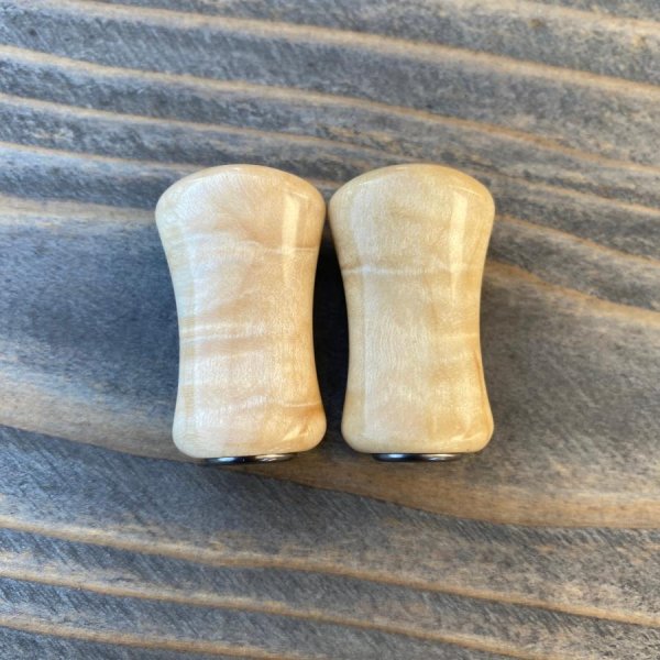 画像11: 【FHF】ウッド ハンドルノブ パドル形2 楓 F-24 (11)