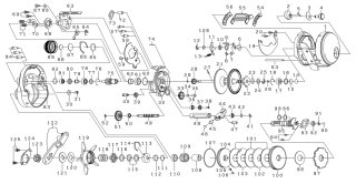 ダイワ】25ソルティガ 300［SALTIGA］純正パーツリスト - リール