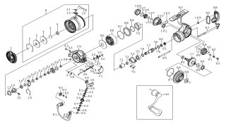 ダイワ】24ルビアス［LUVIAS］対応 カスタムパーツ - リール