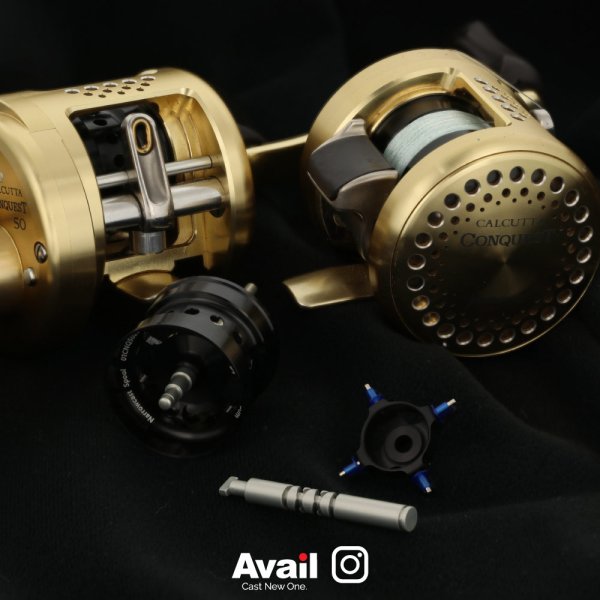 画像4: 【Avail/アベイル】シマノ 01カルカッタコンクエスト50/51 Narrowcast Spoolキット【01CNQ50/51-NS-KIT】 (4)