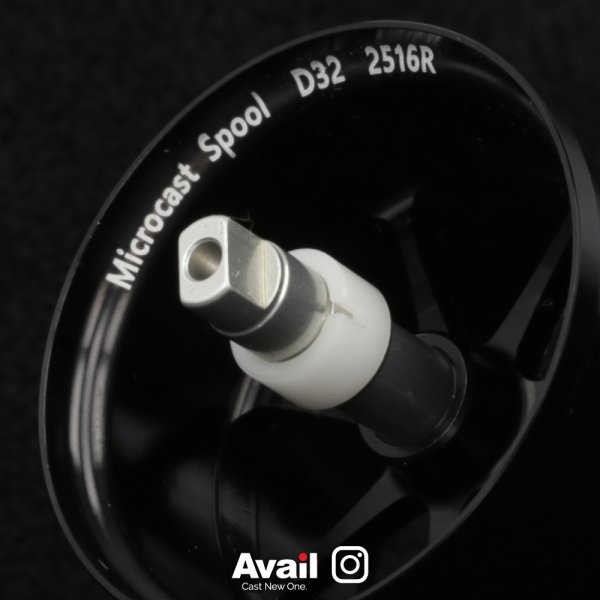 画像3: 【Avail/アベイル】デーモン D32スプール化キット ABU Ambassadeur 1500C/2500C（ブレーキプレートリング×2, マイクロキャストスプール3点セット）【DMN-D32KIT】 (3)