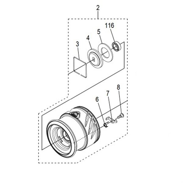 画像1: 【シマノ純正お取り寄せパーツ：納期1ヶ月】25ソアレ XR純正スプール【中サイズ送料】 (1)