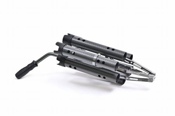 画像2: ★2025年モデル★【DLIVE/ドライブ】ロッドスタンド FORCE “フォース” マットカーボン ホルダー6本仕様 コンプリートパック (2)