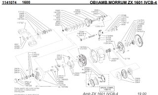kabiちん専用ページ アブ】モラムZX MAG/IVCB［MORRUM］純正パーツリスト - リール