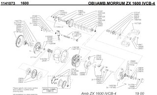 パーツ Ykuma アブ】モラムZX MAG/IVCB［MORRUM］純正パーツリスト - リール