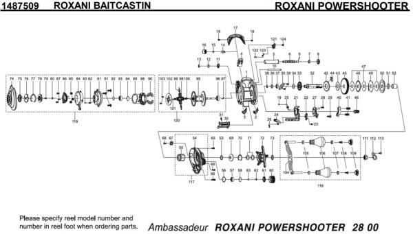 画像1: 【アブ純正お取り寄せパーツ：納期1ヶ月】ROXANI POWERSHOOTER　製品コード：1487509 (1)