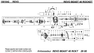 アブ】20レボ ビースト ロケット［Revo beast ROCKET］純正パーツ