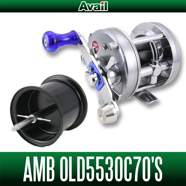 ABU C OLD用 's 軽量浅溝スプール Avail Microcast Spool