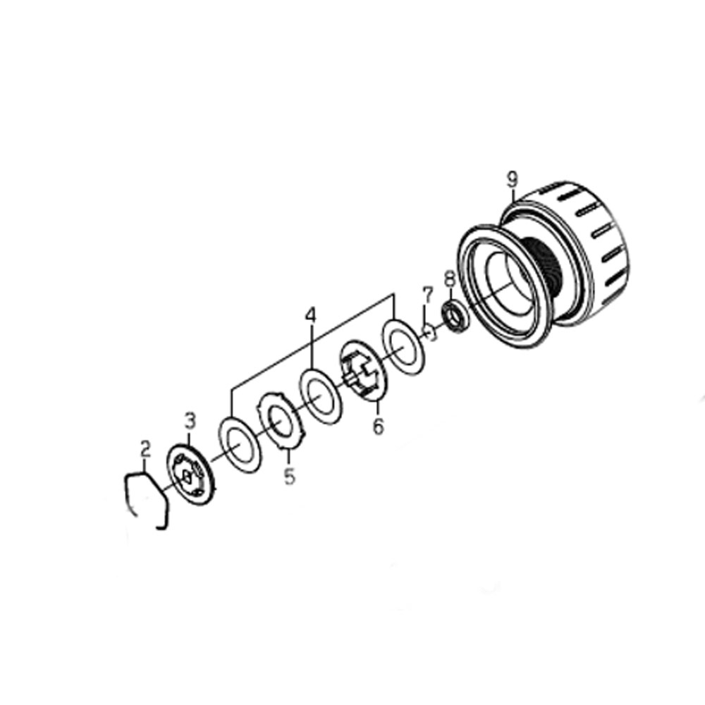 ダイワ純正お取り寄せパーツ：納期1ヶ月】23ソルティガ純正スプール