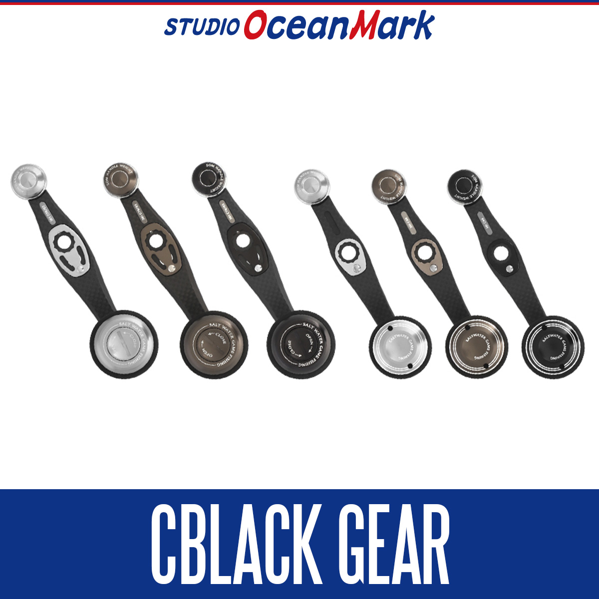 Studio OceanMark カスタムハンドル S ブラック スタジオオーシャンマーク カスタムハンドル 20ST14000/8000AG45
